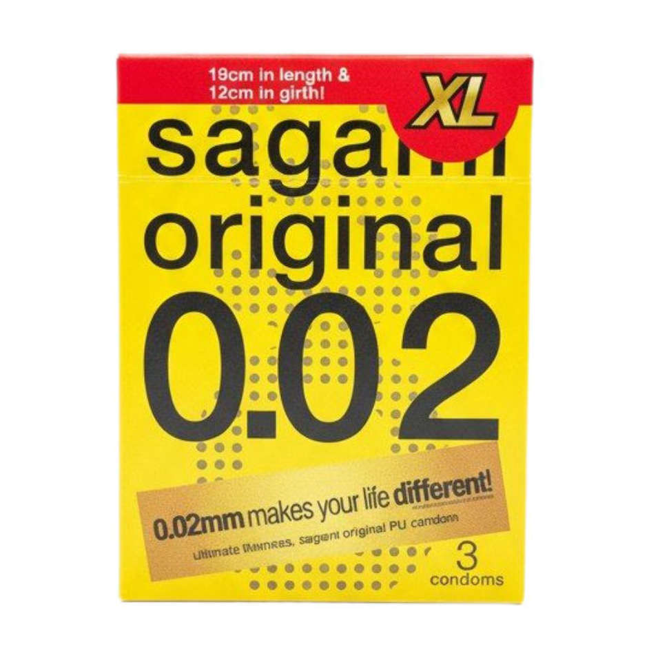Презервативы Sagami Original 002 Extra Large полиуретановые, огромные XXL  3 шт Презервативы Sagami Original 002 Extra Large полиуретановые, огромные XXL  3 шт