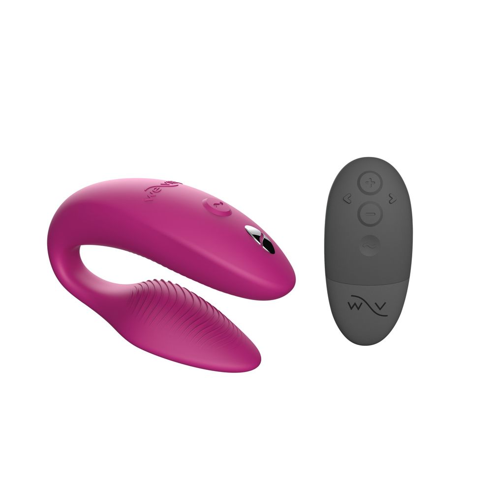 Вибратор для пар We-Vibe Sync 2 розовый двойной с пультом управления и приложением для телефона