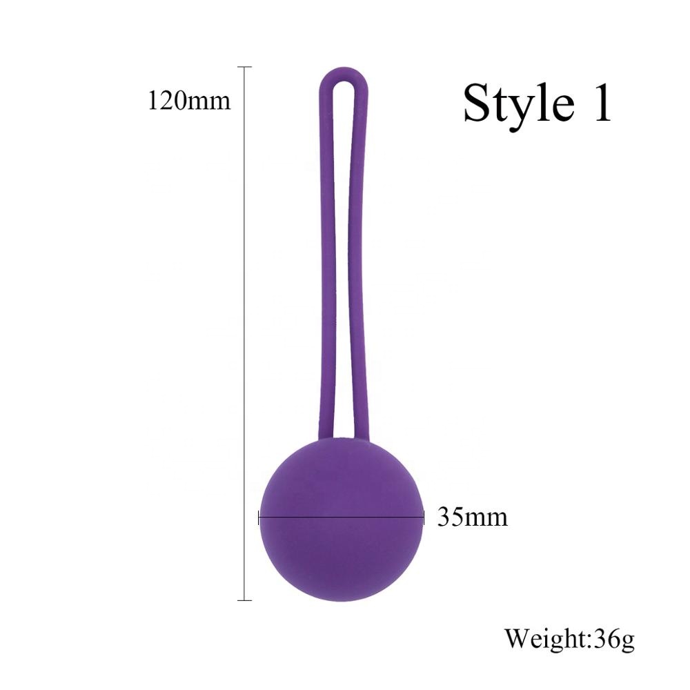 Набор вагинальных шариков, фиолетовый, KB-04-COMBO 