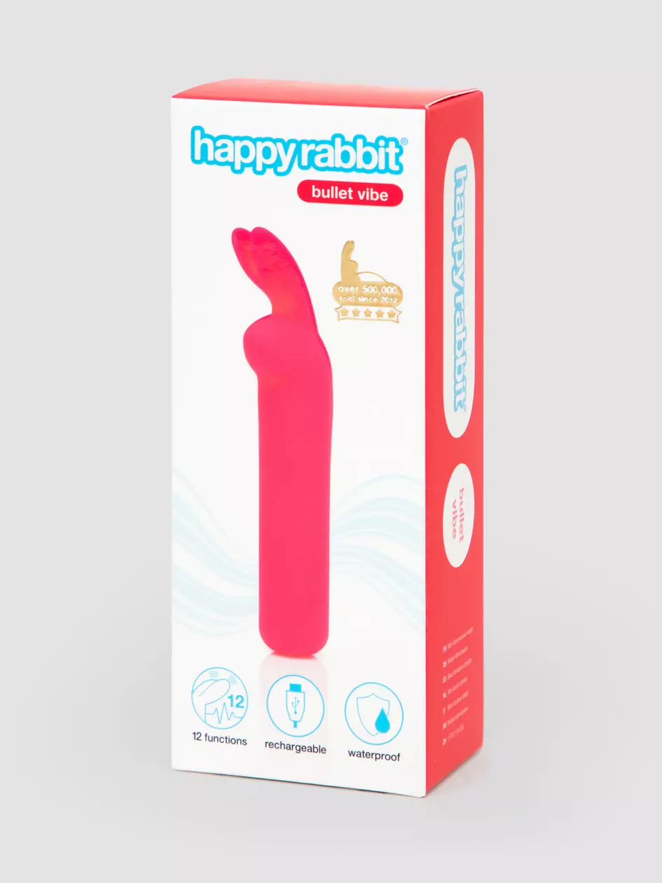 Вибропуля Happy Rabbit розовая