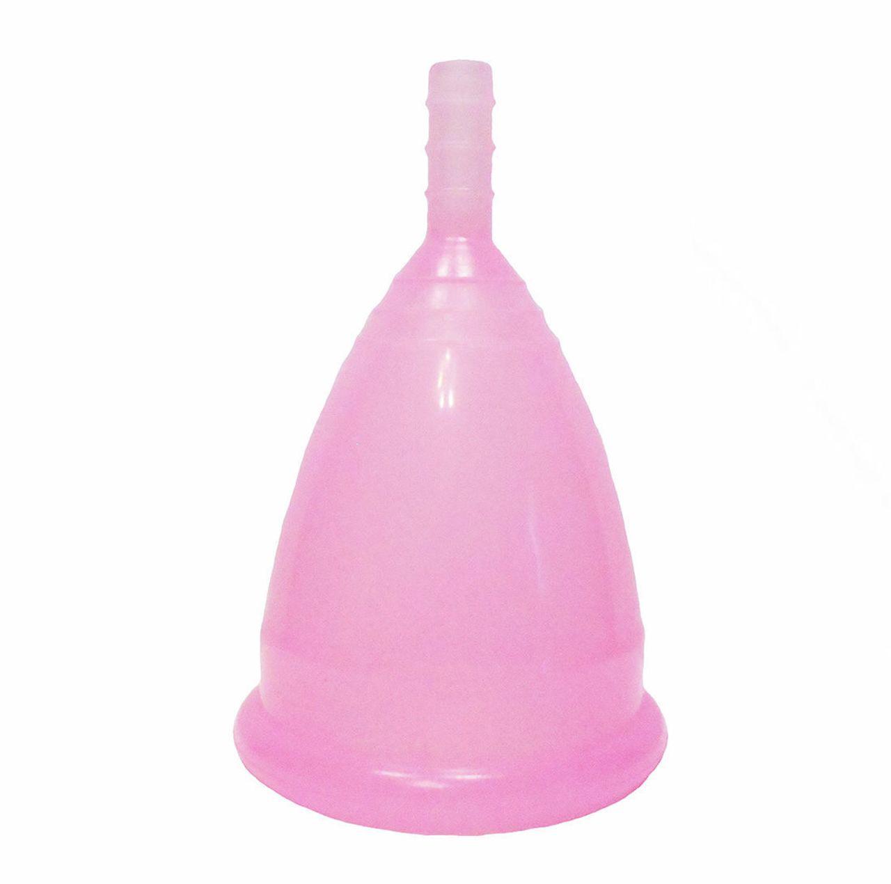 Менструальная чаша розовая, L, MC-01 