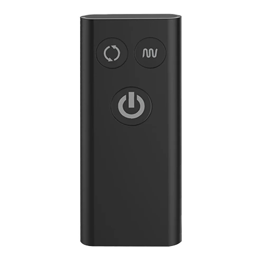 Nexus Tornado Beaded Probe Large Анальная вибровтулка с пультом, функцией вращения, черная