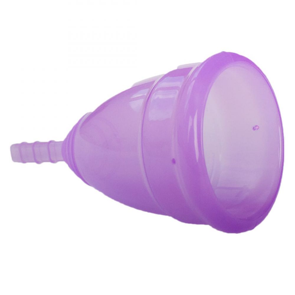Менструальная чаша фиолетовая, MC-01-S 