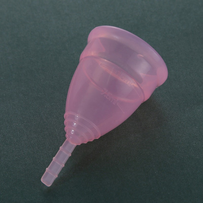Менструальная чаша розовая, L, MC-01 