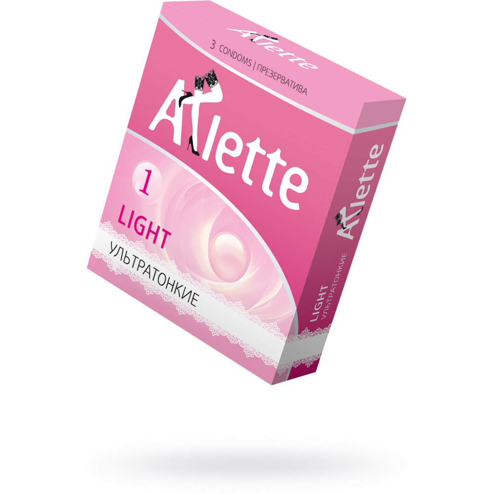 Презервативы Arlette Light ультратонкие, 3шт