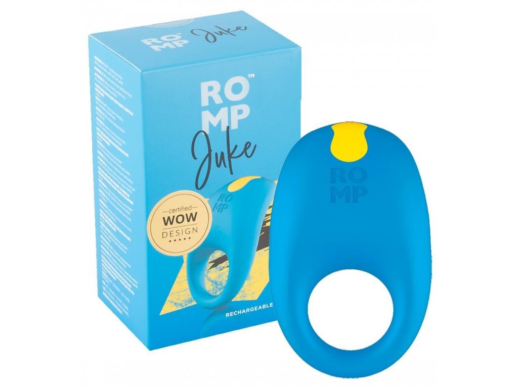 Romp Juke Виброкольцо эрекционное синее 