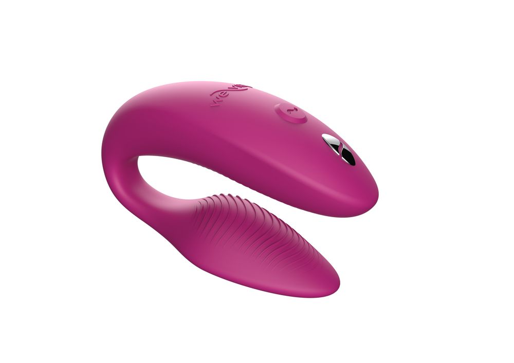 Вибратор для пар We-Vibe Sync 2 розовый двойной с пультом управления и приложением для телефона