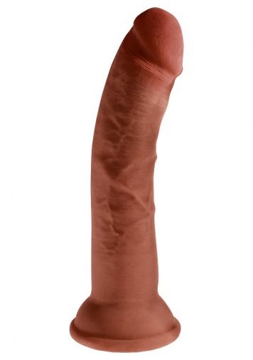Фаллоимитатор-реалистик King Cock Plus Triple Density коричневый 20см