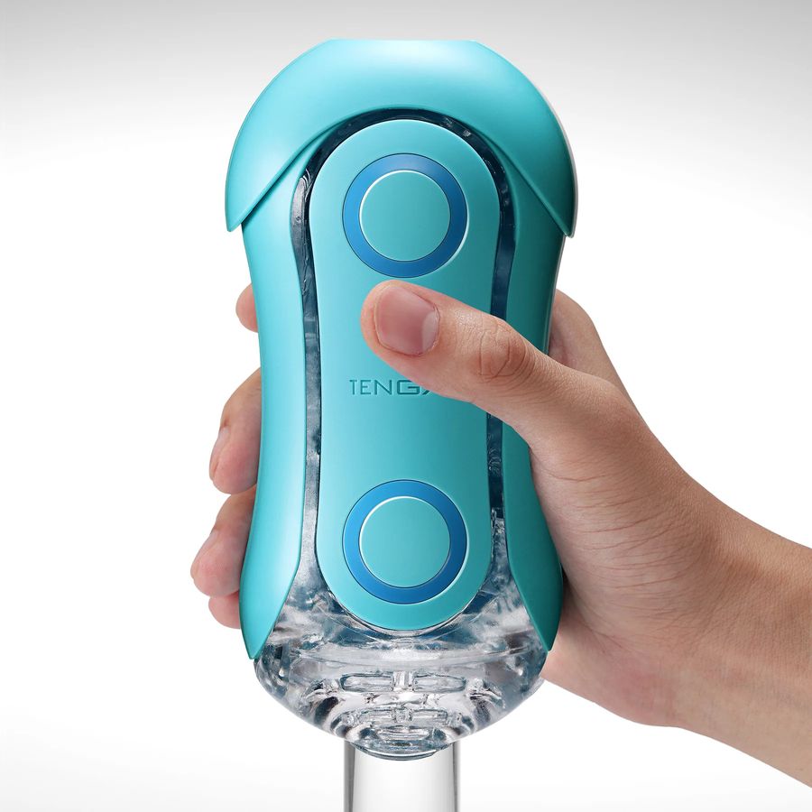 TENGA Стимулятор Flip ORB Ocean голубой мужской мастурбатор
