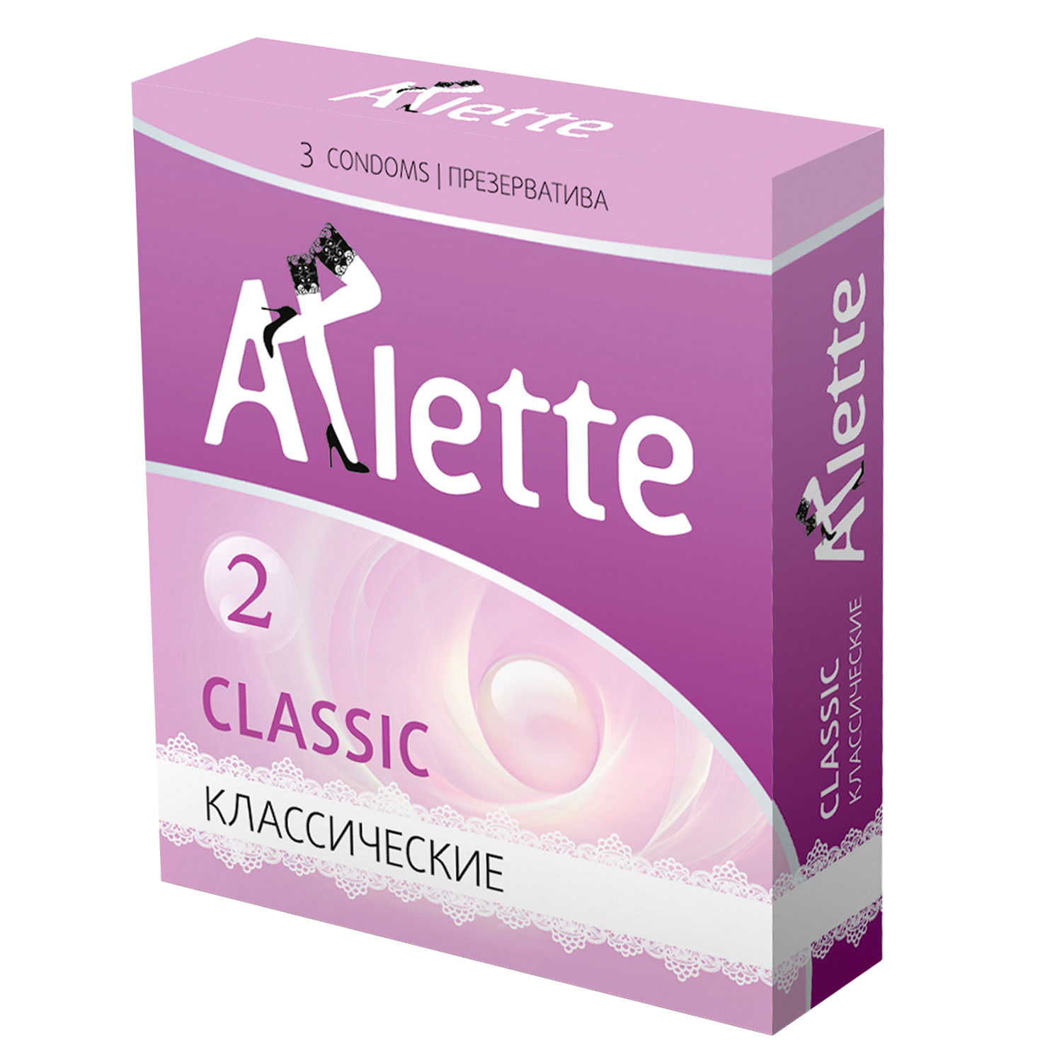 Презервативы Arlette Classic классические, 3 шт.