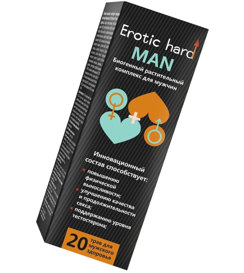 Концентрат биогенный для мужчин «Erotic hard» , для усиление эрекции, 250 мл 