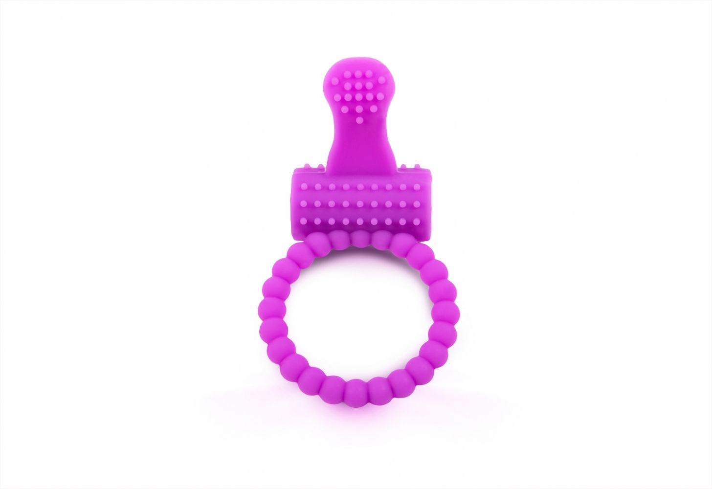 Вибро-кольцо эрекционное+, фиолетовое, PR-19 