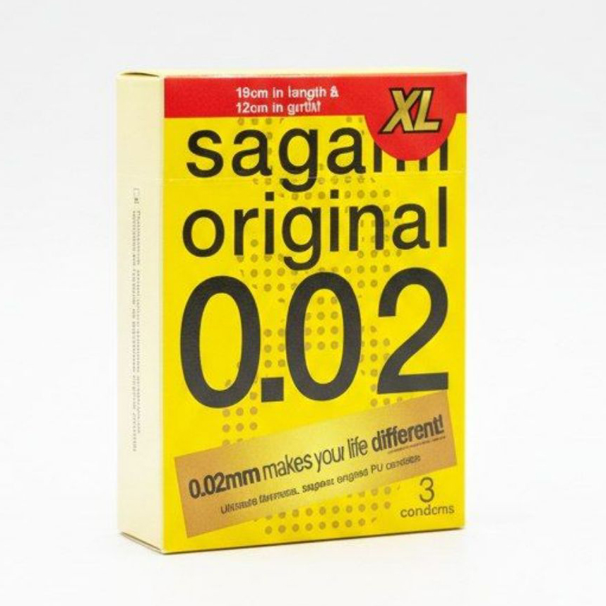 Презервативы Sagami Original 002 Extra Large полиуретановые, огромные XXL  3 шт Презервативы Sagami Original 002 Extra Large полиуретановые, огромные XXL  3 шт